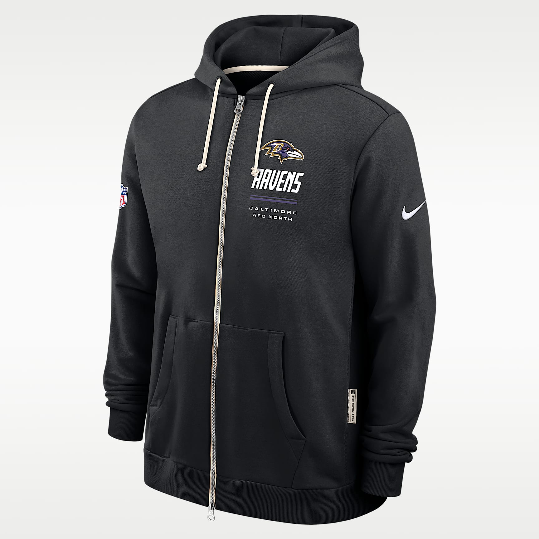 FCRB ×NIKE Lサイズ Baltimore Ravens Sideline Standard Issue Men's Nike Dri-FIT NFL